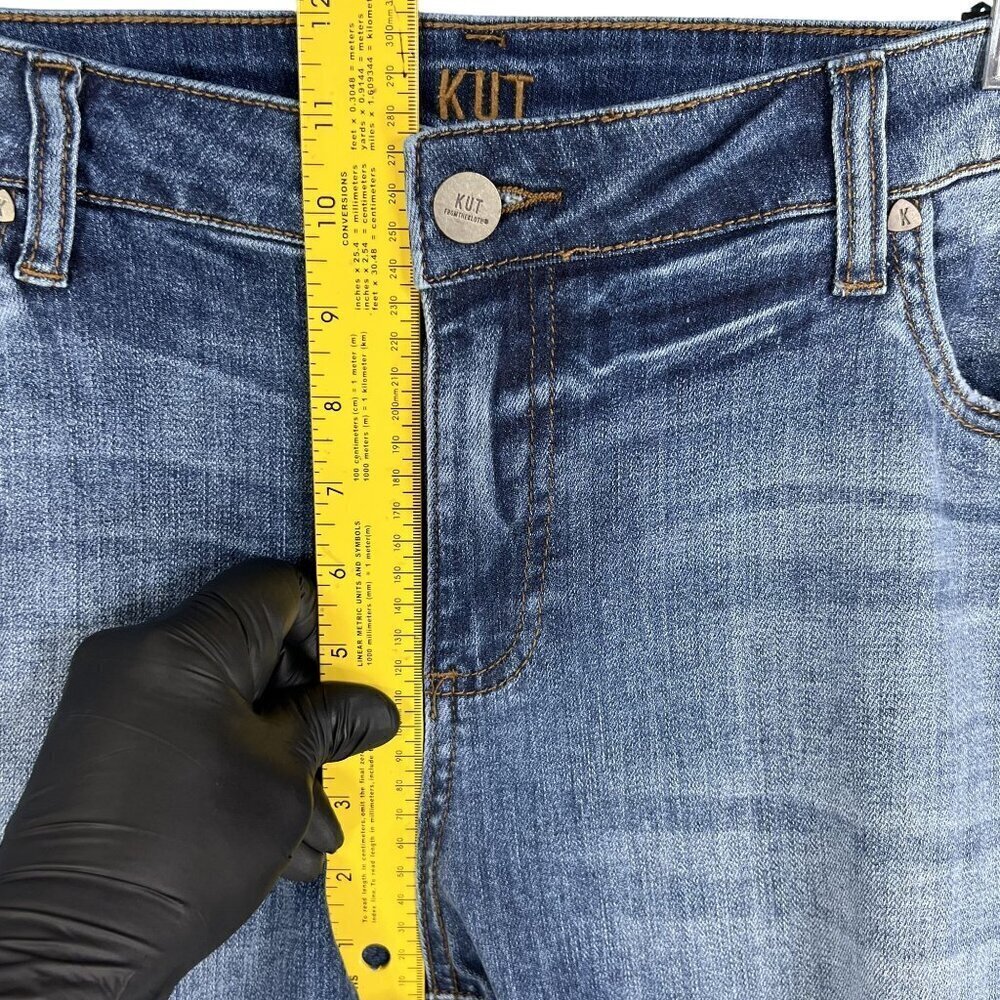 Kut From The Kloth NWT Women 16 Ankle Straight Leg High Rise Jeans Bum Friendly - Picture 10 of 16